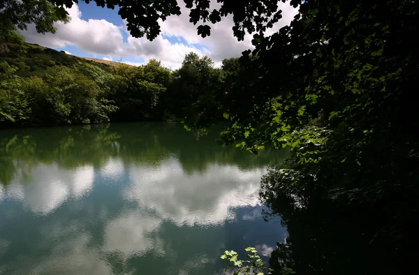 Meldon reservoir Dartmoor. Stock Picture
