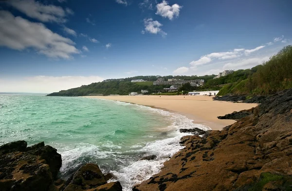 Praia de Porthminster St Ives West Cornwall — Fotografia de Stock