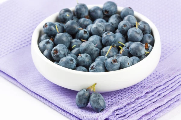 成熟的新鲜蓝莓 — 图库照片