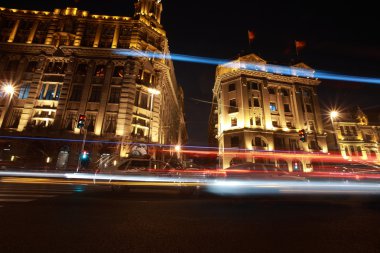 gece modern kentsel şehir