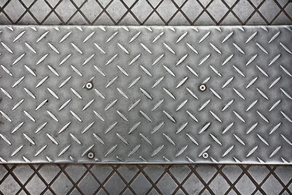 Texture of metal plate — Stock Photo, Image