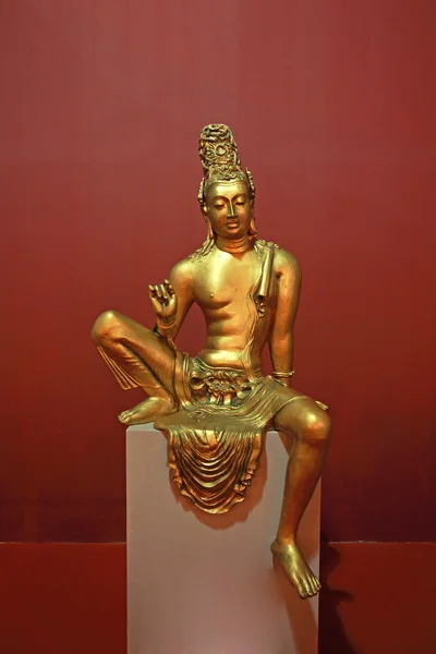 Skulptur eines Buddhas — Stockfoto
