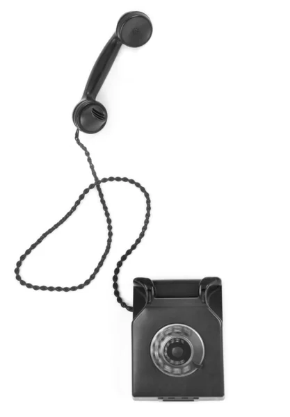 Old bakelite telephone with spining dial — Stock Photo, Image