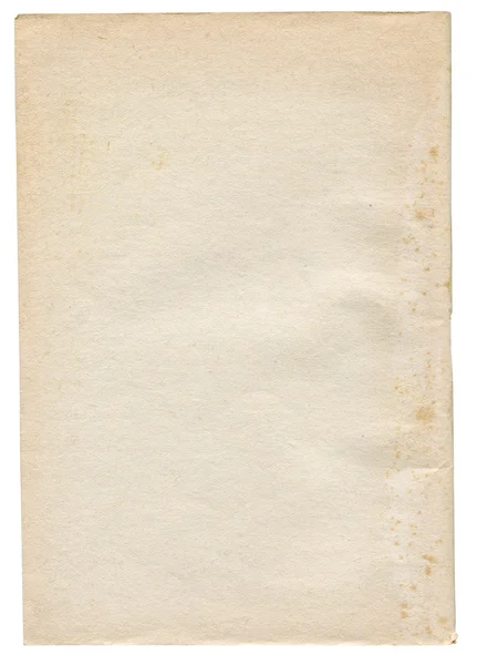 Папір ізольовано на білому — стокове фото