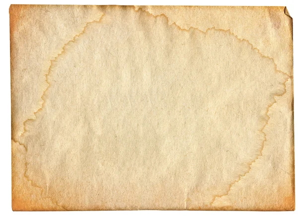 Piece of stained paper — Stock Photo, Image
