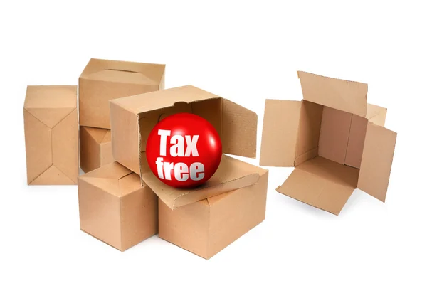 Tax free concept — Stock Photo, Image