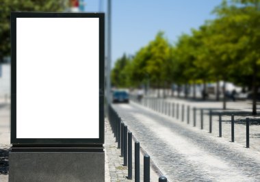 Empty billboard clipart