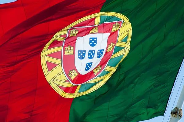 Bandiera del Portogallo — Foto Stock