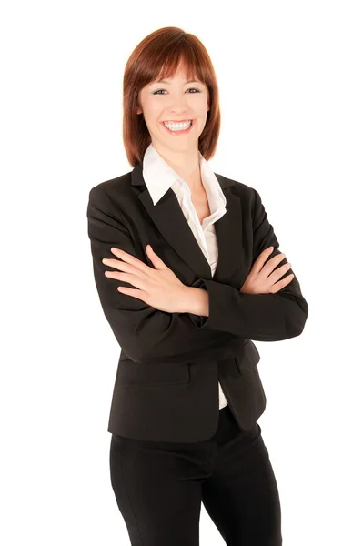 Portrait of beautiful business woman — Stock Photo, Image