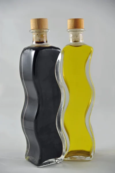 Balsamico és olívaolaj — Stock Fotó