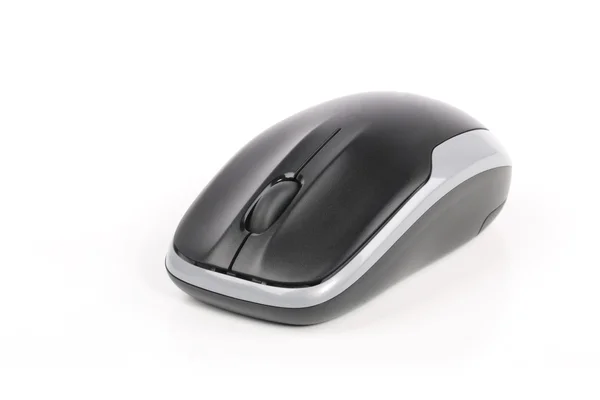 Black wireless mouse — Stock Photo, Image