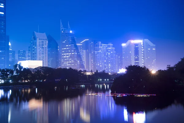 Cidade chinesa de Shenzhen — Fotografia de Stock