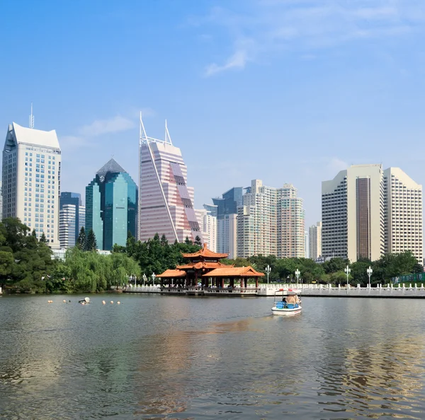 Città cinese di Shenzhen — Foto Stock