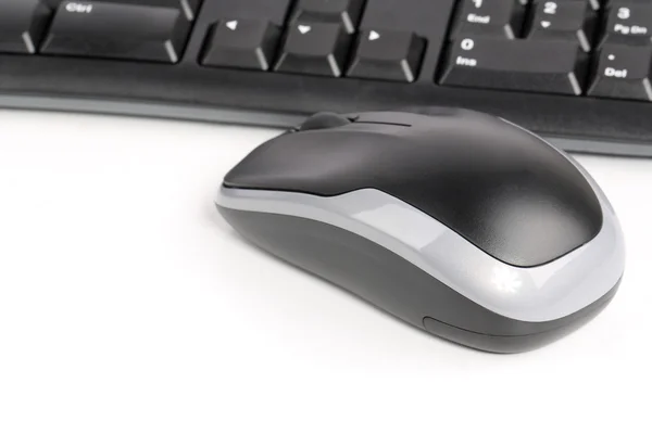 Trådlös mus och tangentbord — Stockfoto
