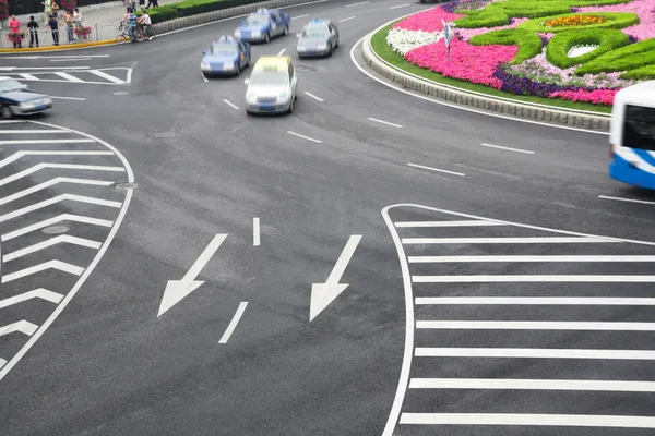 stock image Traffic signs in the urban road