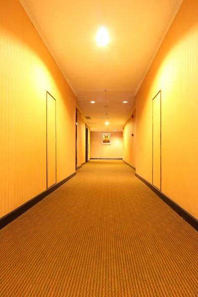 Ξενοδοχείο διάδρομο — Φωτογραφία Αρχείου