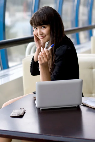 Businesswoman at work — Stock Photo, Image