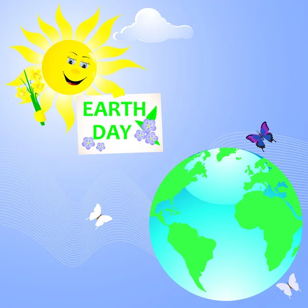 День Земли. — стоковый вектор