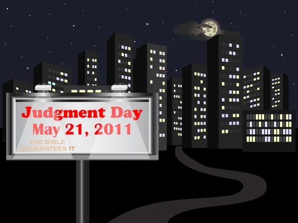 Jour du jugement. — Image vectorielle