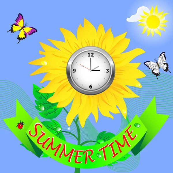 Summer time. — Stock Vector