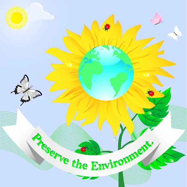 World Environment Day. — Stock Vector