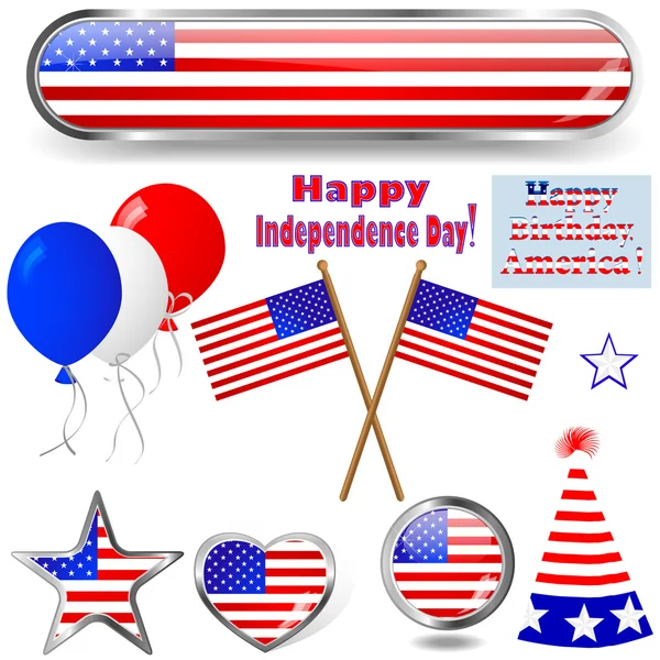 Jour de l'indépendance. — Image vectorielle
