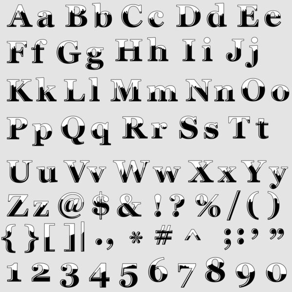 Английский алфавит
.