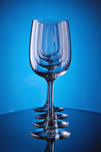 Şarap bardakları — Stok fotoğraf
