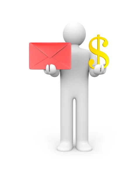 Monetize you mail — Stock Photo, Image