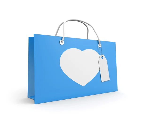 Bag for valentine's day — Stock Photo, Image