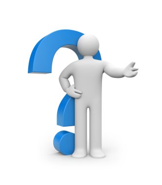 The decision of questions clipart