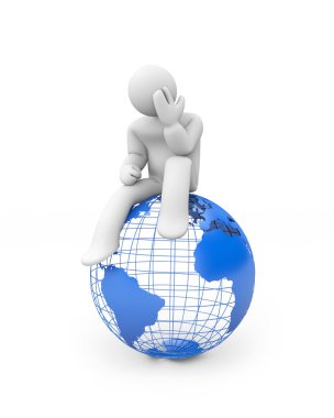 World financial crisis. Global crisis clipart