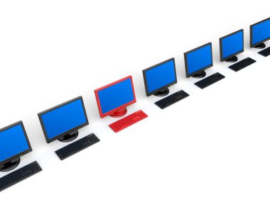 Choose you monitor. Best choice clipart