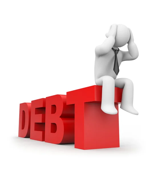 Debt — Stock Photo, Image