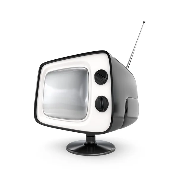 세련 된 레트로 tv — 스톡 사진