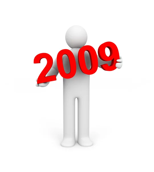 2009 kommer — Stockfoto