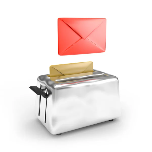 Hot mail — Stock Photo, Image