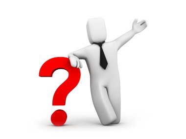 Business question clipart