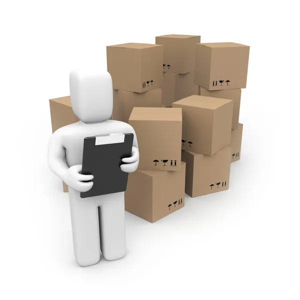 Warehouse services concept — Stock Photo, Image