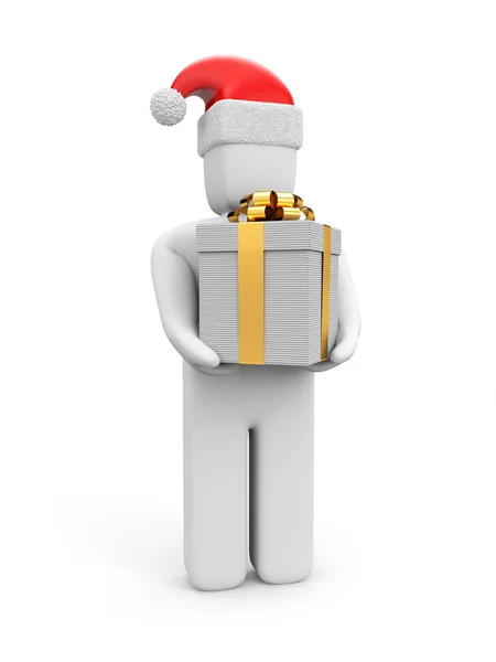A karácsony és újév Ajándék — Stock Fotó
