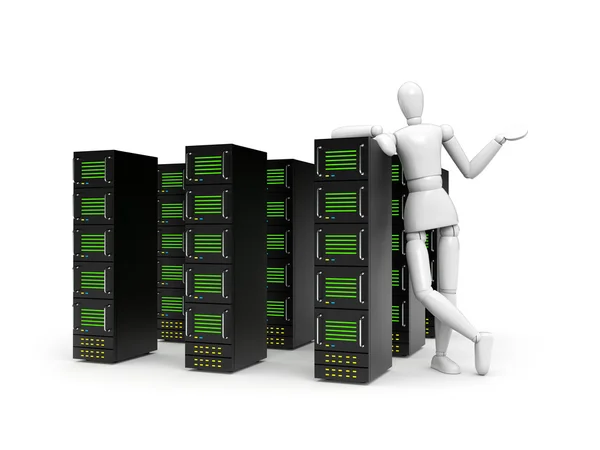 L'offerta su servizi di server, immagazzinamento di dati, eccetera . — Foto Stock