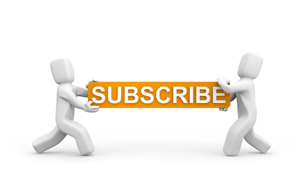 Subscrever agora ! — Fotografia de Stock
