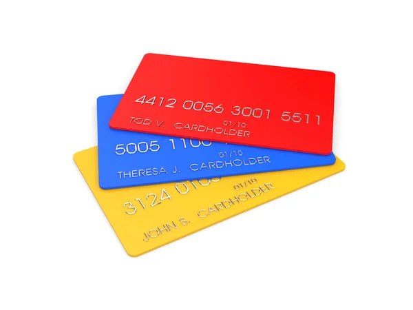 신용 카드 — 스톡 사진