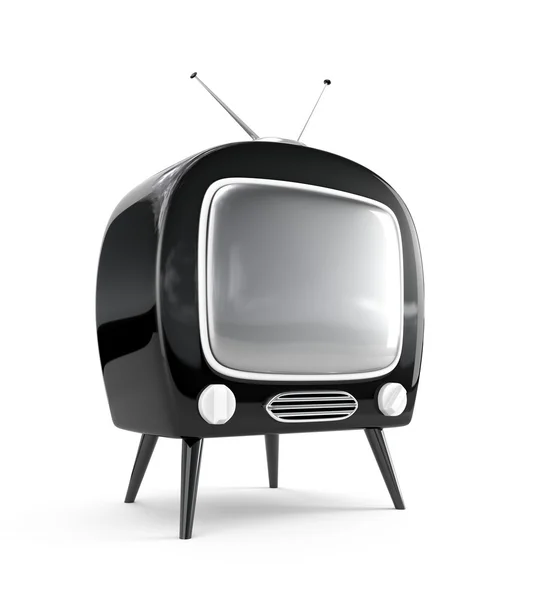 Stylový retro tv. — Stock fotografie