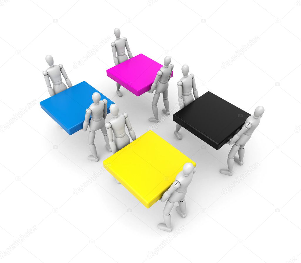 CMYK concept — Stock Photo © Pixelery.com #6311369