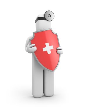 Medical protection clipart