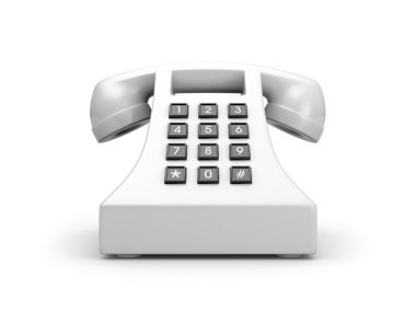 Retro telephone, more phones in my gallery clipart