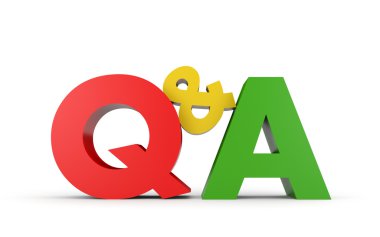 Question and answer clipart