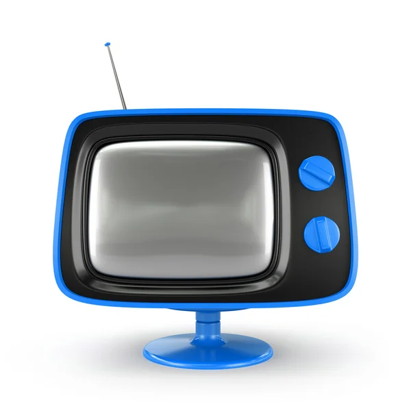 Stylový retro tv — Stock fotografie