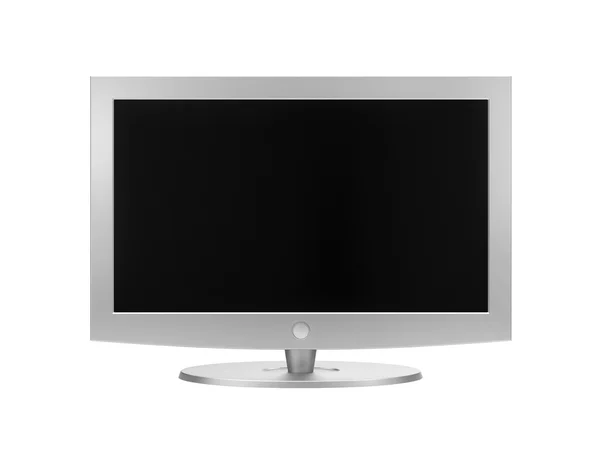 Moderna widescreen tv — Stockfoto